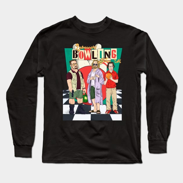 Bowling team Long Sleeve T-Shirt by Tosky